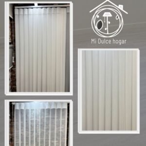 Cortinas Verticales Blanco 1,20 x 2,40 Alto